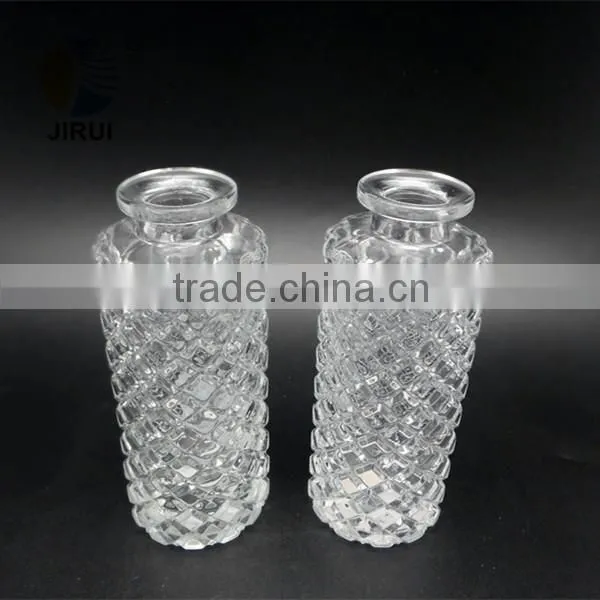Smoky-gray Diamond aroma diffuser glass bottle 150ml