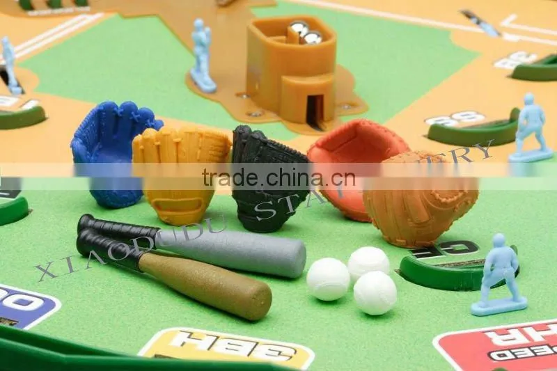 3D blister card balls shaped erasers--puzzle sport