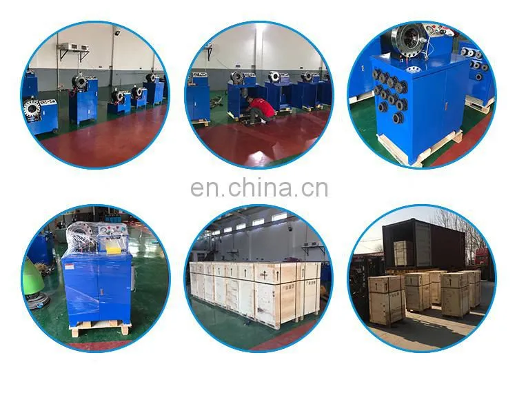 Up to 2 inch hose crimping machine