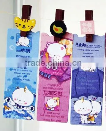 warm paper bookmark