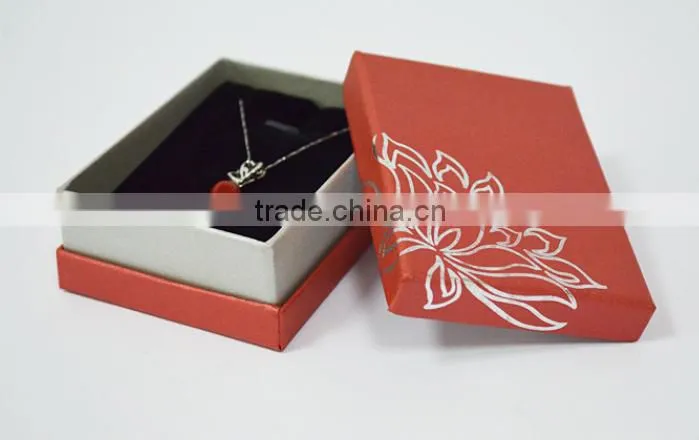 Custom corrugated board made packaing box for jewerly items