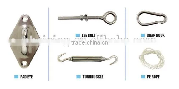Stainless Steel 316 Frame Type Pad Eye