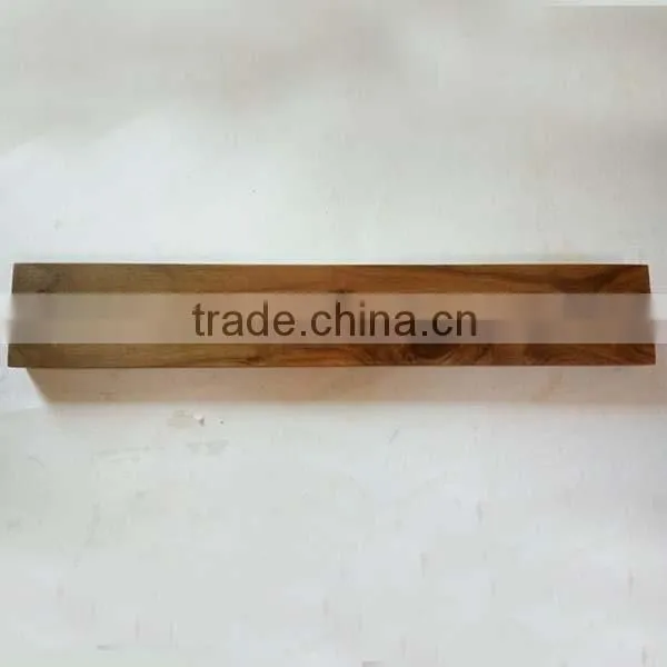 Best Storage Strip New polished wood magnetic knife bar 16''(400x65x20mm) wooden cover knife magnet bar