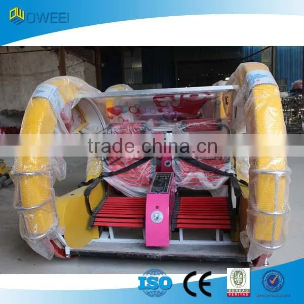 double roller amusement happy amusement park rides car machine suppliers