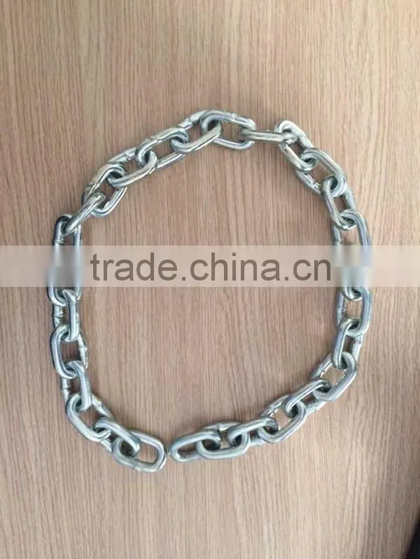 Steel Material and Chain Wheel Structure zinc link chain