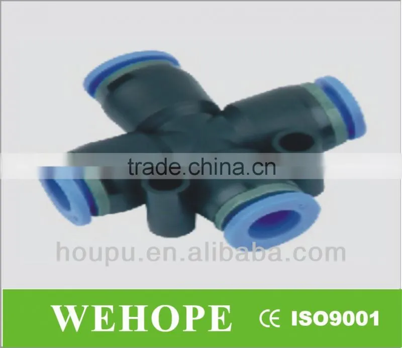 PZA Union cross Series tube fitting