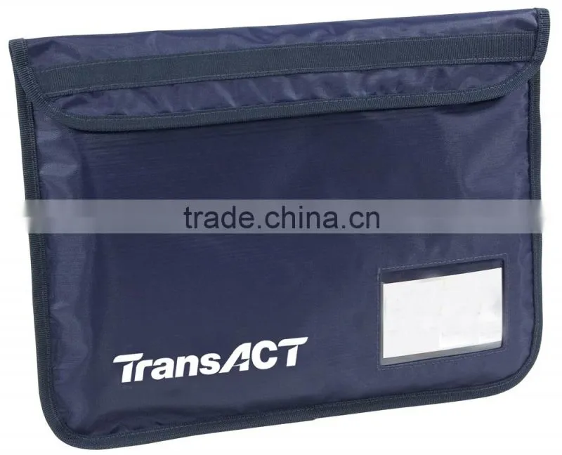 promotional 420D nylon document case with pvc card holder