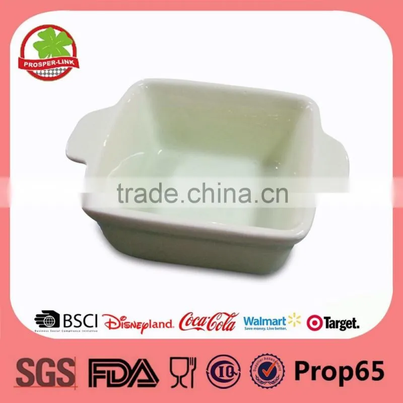 Ceramic Stoneware Oven Baking Dish With Handle