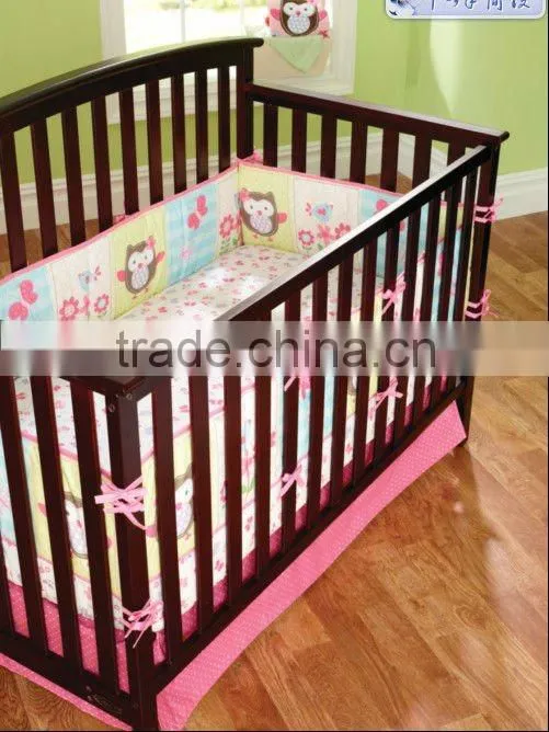 100% cotton polyeaster printing nursery bedding set