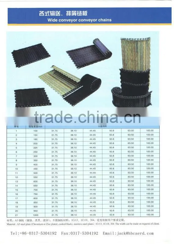 Conveyor Belt Chains