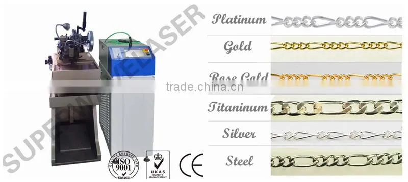 2015 New Products Looking For Distributor Top Precision CNC Automatic Ball Chain Making Machine with Laser Welder