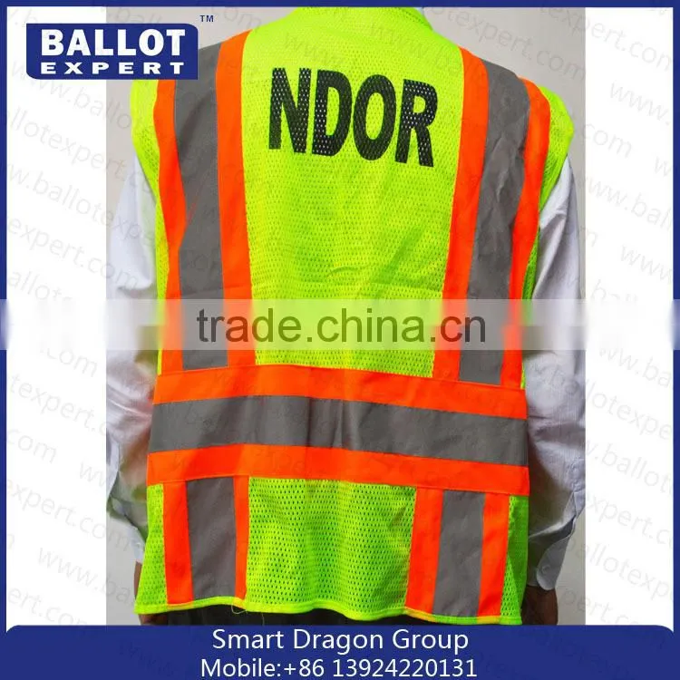 voting staff identification kids vest