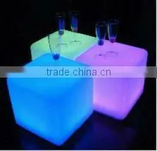LED cube lighting chair for party