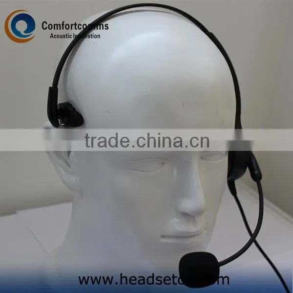 Noise canceling Call center telephone headset RJ11