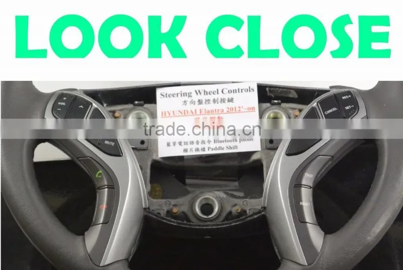 For HYUNDAI ELANTRA bluetooth kit car refit racing steering wheel