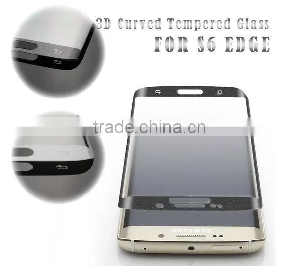 hot product 9H 3D full cover glass screen protector for iphone6