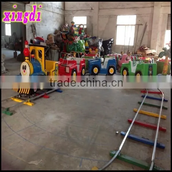 2016 Manufacture Outdoor Amusement Park Electric Trains for Sale
