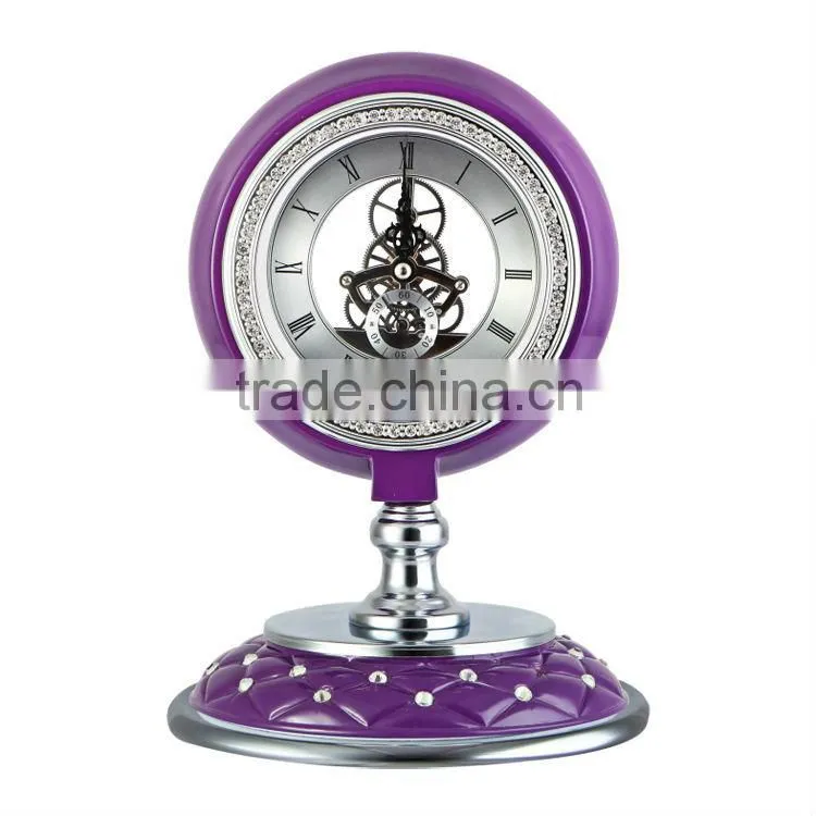 Fancy design home decorative table clock