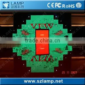 hd full color led display advertising board P3.91 rental screen