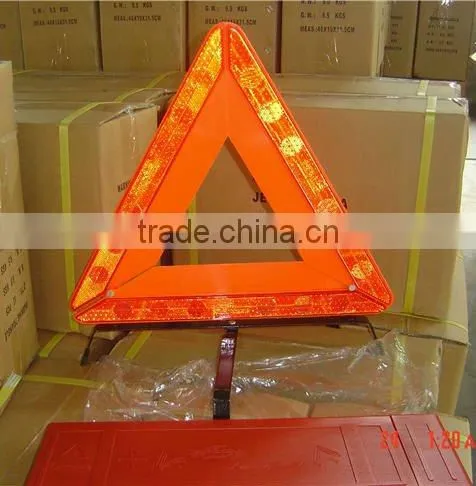 High Visiblity road traffic signs Certification car triangle warning sign