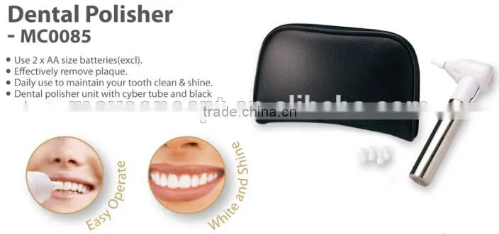 personal care dental polisher for tooth whitening