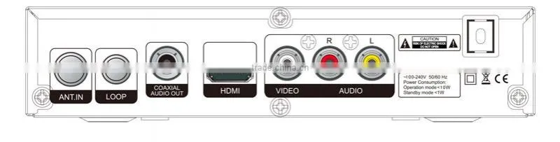 2016 HD Hot sale ISDB-T receiver /STB