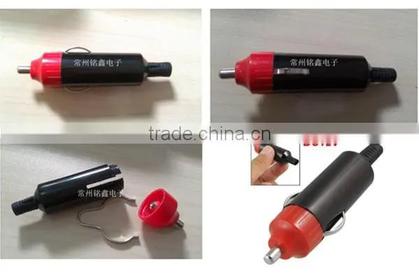12V ac adapter simple male car cigarette auto cigarette lighter
