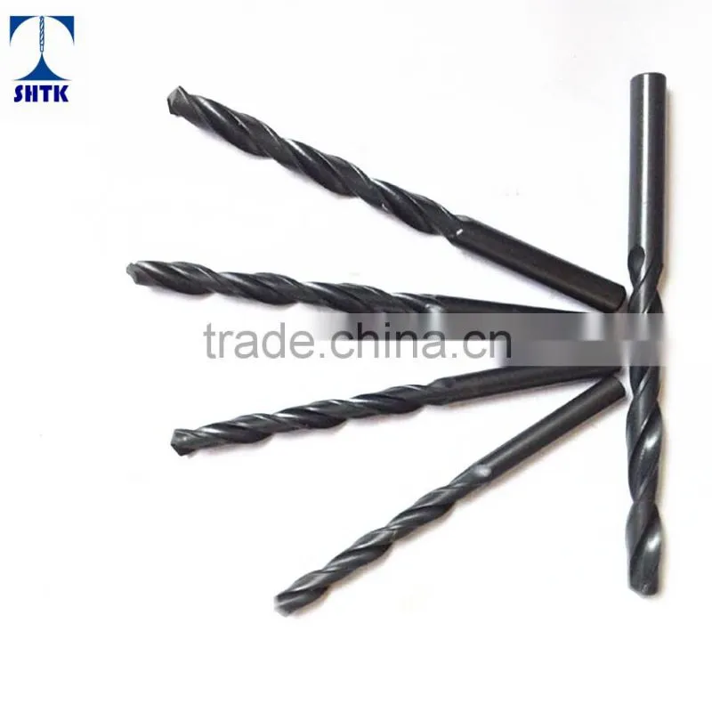 Factory sales directly, HSS M2/6542 Roll Forged twist drill bit, Black Finished