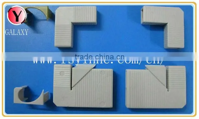 aluminium kitchen cabinet double-sided glass door