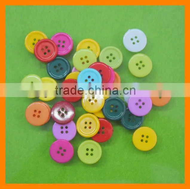 Lovely Boy Round Plastic Button