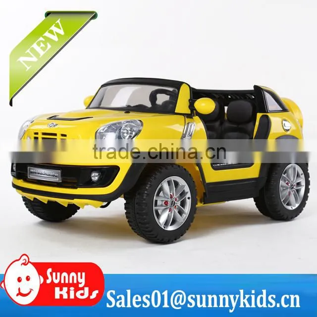 High quality License mini cooper ride on car JJ298