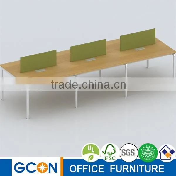 Wholesale office cubicles workstation desk with partition wall OEM China furniture factory