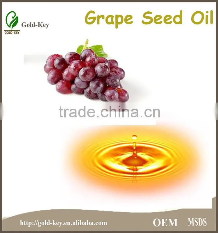 grape seed oil for base oil, plant extract