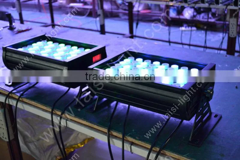 DMX control led city color light 48pcs 3w RGB led wall wash Light