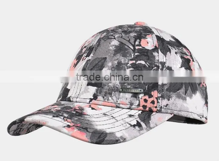 Fashion pattern baseball sport cap,customized sports cap hat,sports caps and hats