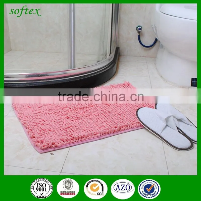 40x60cm 288g hometextile microfiber thin bath mat