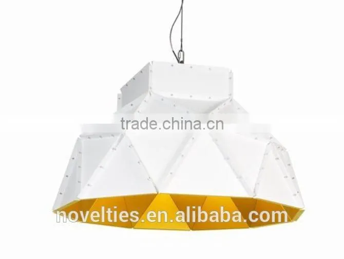 Dutch Designer Hanging Lamp Heavy Industrial Look-and-Feel Metal Triangles Pendant Lights
