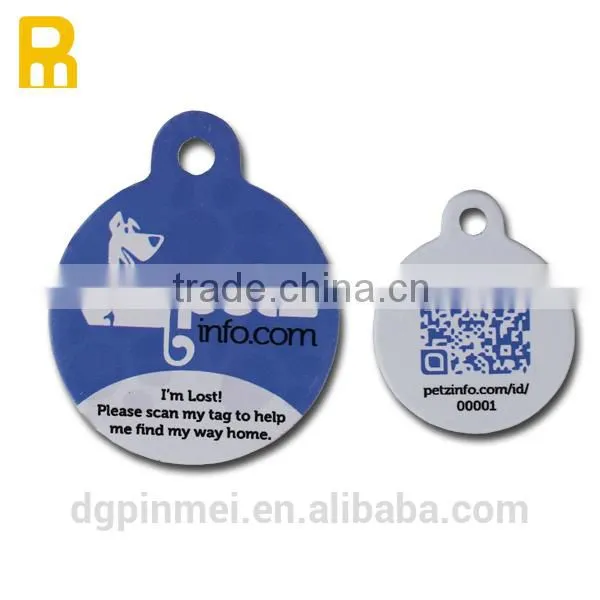 2014 fashional dog tag silencer for pet gift emblems for promotion