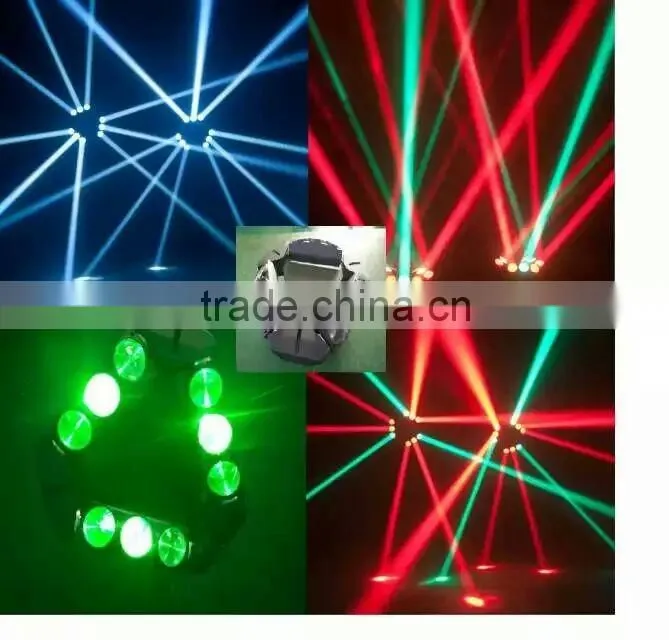 9*12W RGBW 4 in1 LED Led Beam Moving Head Spider Light