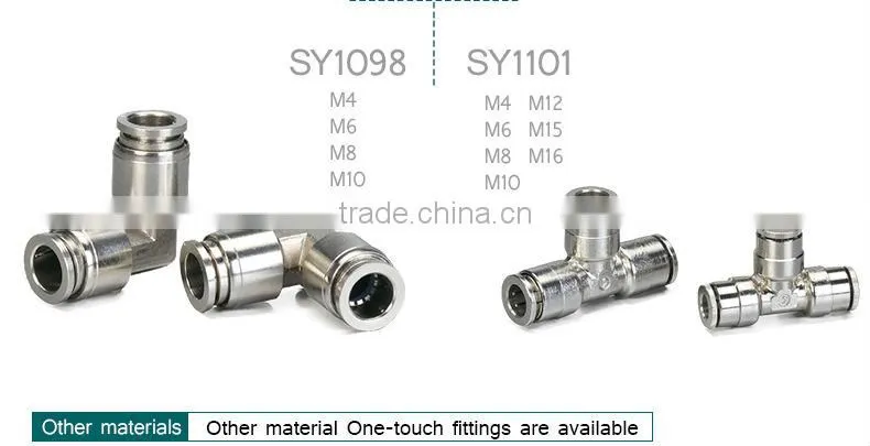 Sanye Copper Quick Coupling / Copper Hose Fitting
