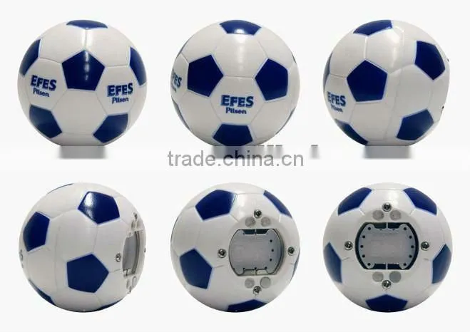 Colorful football shaped Bottle Openers with sound for Advertising Gifts & Logo Promotion