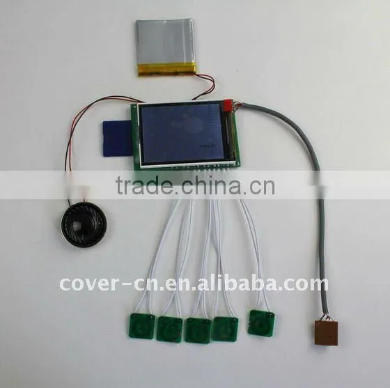 Newest 4.3 inch LCD video module for greeting cards