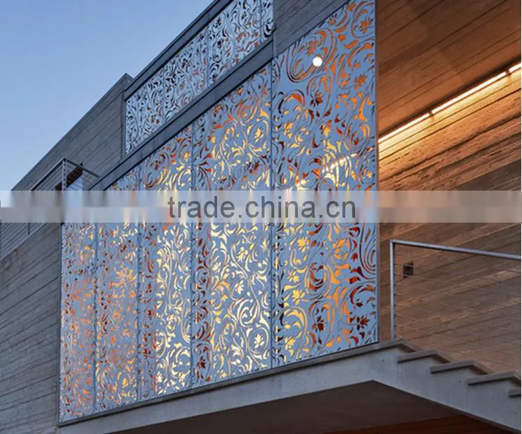 Exterior Steel Perforated Decorative Panel