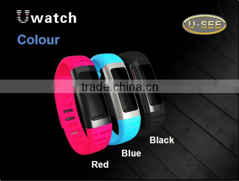 U9 Uwatch 2014 New Smart waterproof pedometer watch , pedometers with stop watch smart bluetooth