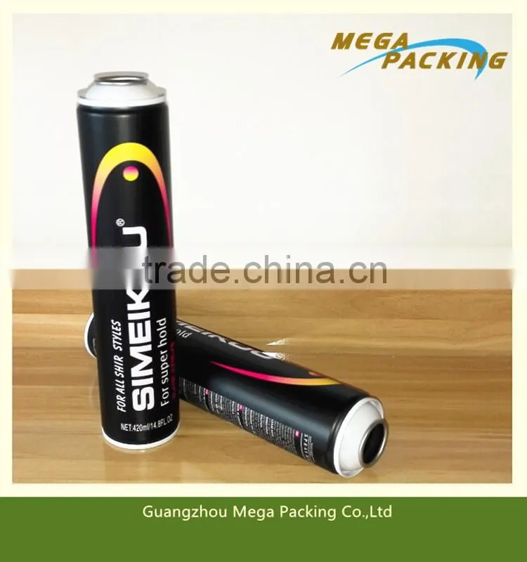 4 color printing empty metal cans box matel tin cans for aerosol Fire Extinguisher