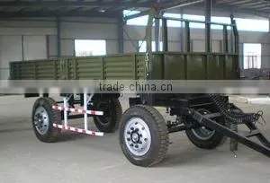 four wheels farm trailer with factory price