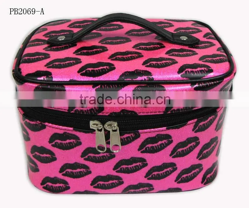 Promotional pvc makeup kit with wholesale price bag