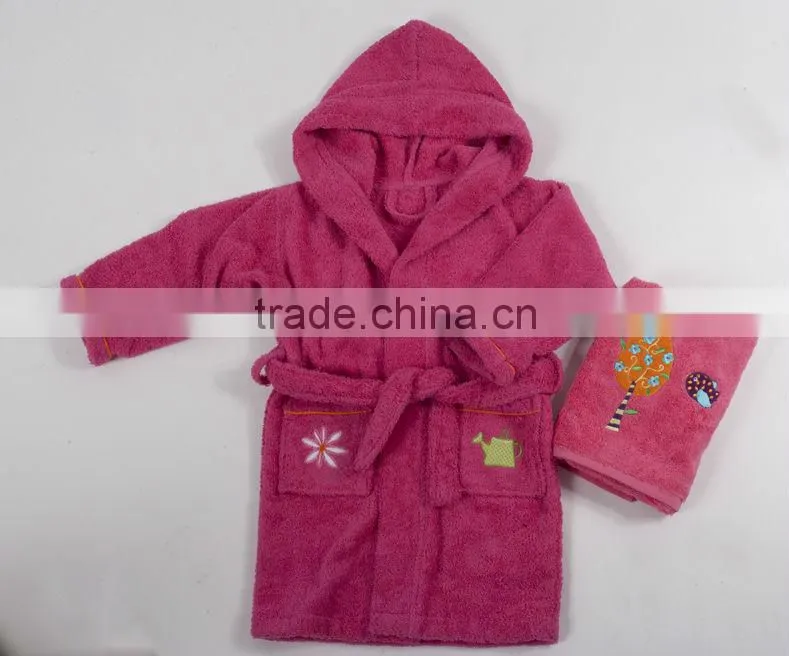cotton bathrobe