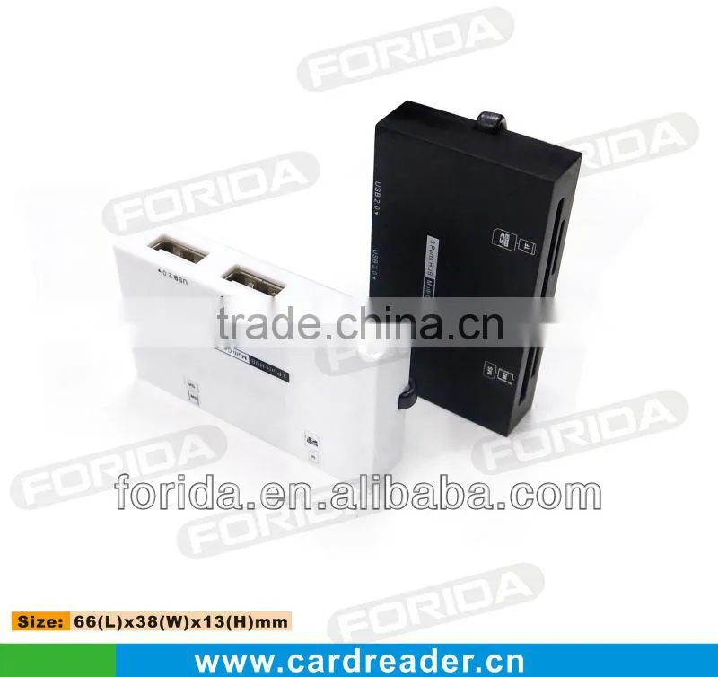 new arrival card reader with usb hub