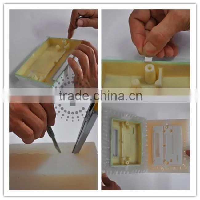 silicone mold rubber wheel prototype